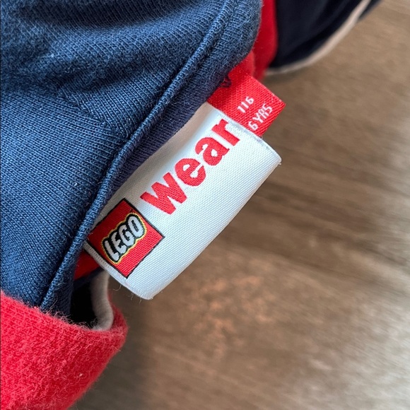 Lego Ninjago little boys zip up jacket with hood - Picture 3 of 3